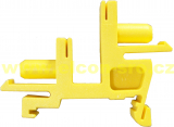 Plastový držák ELCON E03PE žlutý