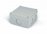Rozvodná krabice Elcon IP65 - K100-2 - šedá, prolis