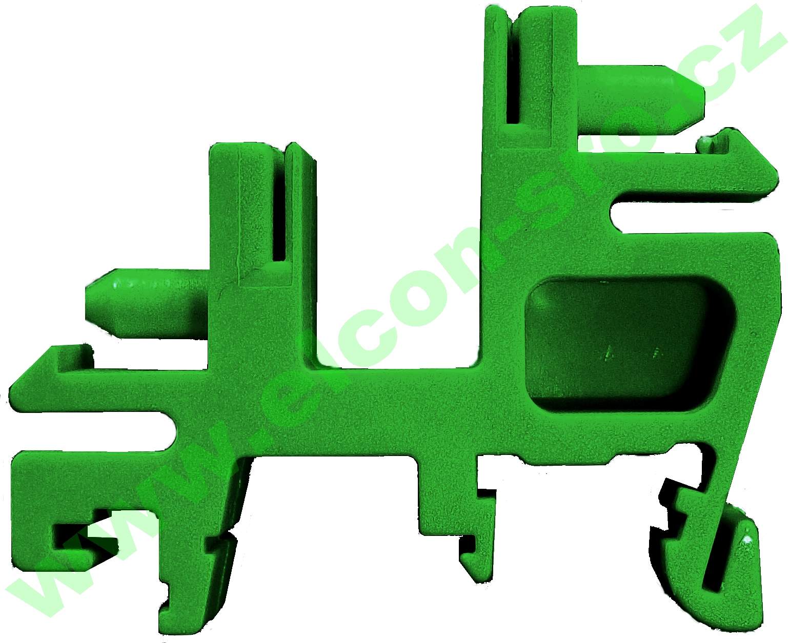 Plastový držák ELCON E02PE zelený
